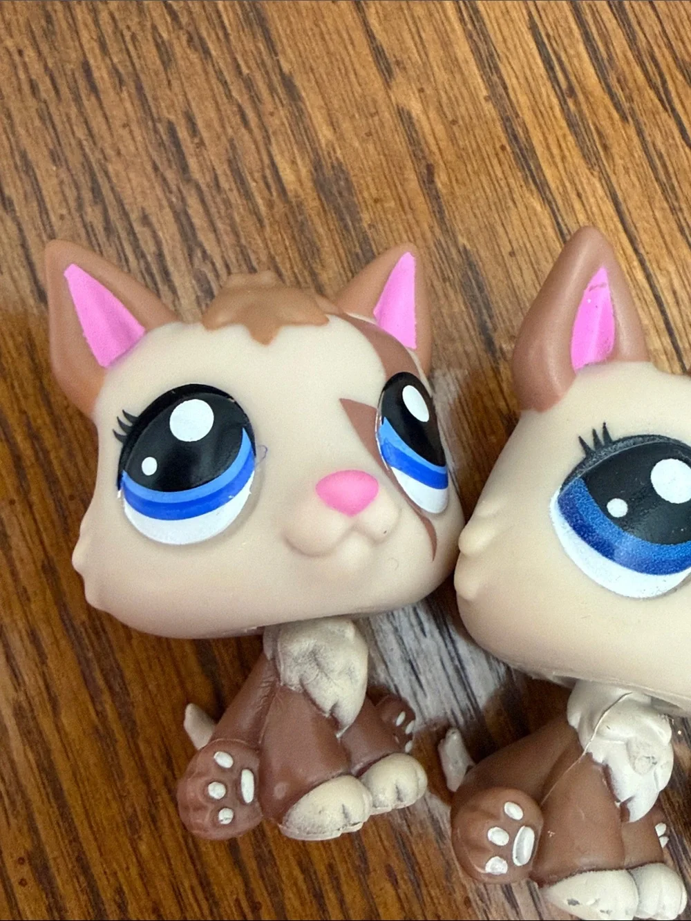 Three Littlest Pet Shop G7 Series 2 #73 German Shepherds